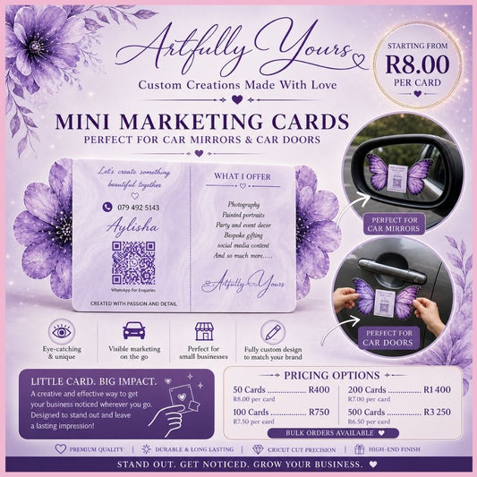 Mini Marketing Cards